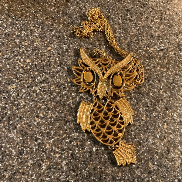 Owl necklace