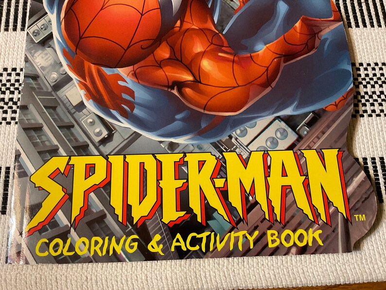 Never Used 2002 Spider-man Coloring & Activity Book - Etsy