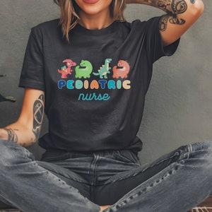Pediatrics Shirt, Pediatrics Dinosaurs Shirt, Cute Pediatric Shirt, Pediatric Nurse Shirt, Pediatric Nurse Gift, Pediatric Gift, Peds Shirt