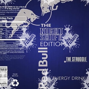 Red Bull Tumbler wrap