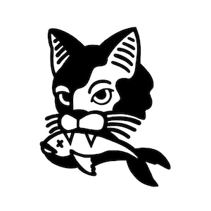 Cat Vinyl Decal Sticker