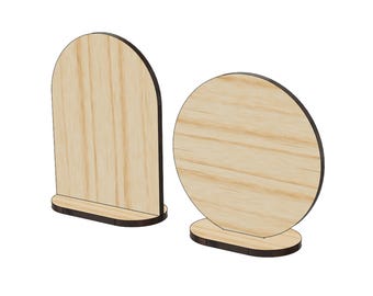 Table Sign SVG Files for Laser Cutting | DXF PDF | Acrylic Wood Template - Wedding table number