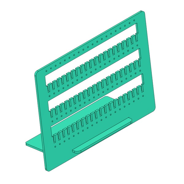 Fichier STL d'affichage de boucle d'oreille pour impression 3D | Fichier 3D | Organiseur de bijoux pour décoration d'intérieur