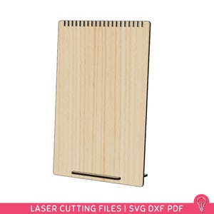 File modello tagliato al laser per porta collane e bracciali / Organizzatore di gioielli SVG DXF PDF / Idea regalo fai da te per lei