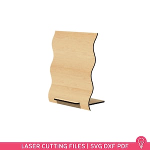 Arquivos SVG de placas para corte a laser | PDF DXF | Decoração de placa de preço - Modelo de madeira acrílica - Número da mesa de casamento