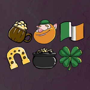 St. Paddy&#39;s Treasure | Irish Emote Pack for Discord & Twitch
