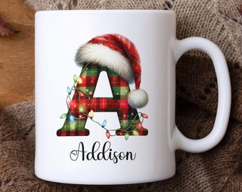 Personalized Christmas Mug, Ceramic Mug, Family Gift, Unique Gift, Hot Chocolate Mug, Handmade Mug, Holiday Mug, Coffee Lover Gift, Tea Mug