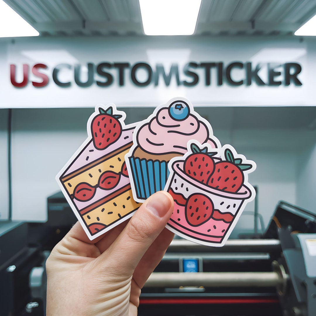 Custom Die Cut Vinyl Stickers, Waterproof Laptop Decals - Etsy