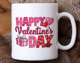 Happy Valentine's Day Mug, Photo Mug, Coffee Mug, Couple Gift, Mug Gift, Valentine Gift, Coffee Mug, Custom Photo Mug, Anniversary Gift