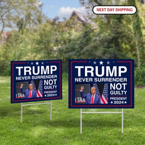 Donald Trump Yard Sign, President 2024, Election 2024 Sign, Political Yard Sign, Outdoor Sign, Vote Trump, Donald Trump, Republican Sign