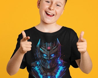 Energized Deceptive Robot Kids Heavy Cotton™ Tee