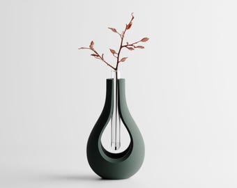 Floating Test Tube Vase | Elysiar Minimalist Scandi Decor