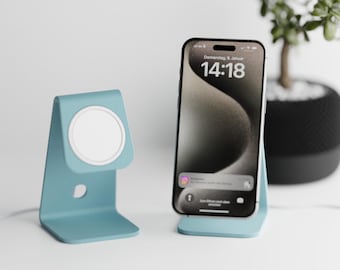 MagSafe iPhone Stand | Minimalist 3D Printed Charging Dock