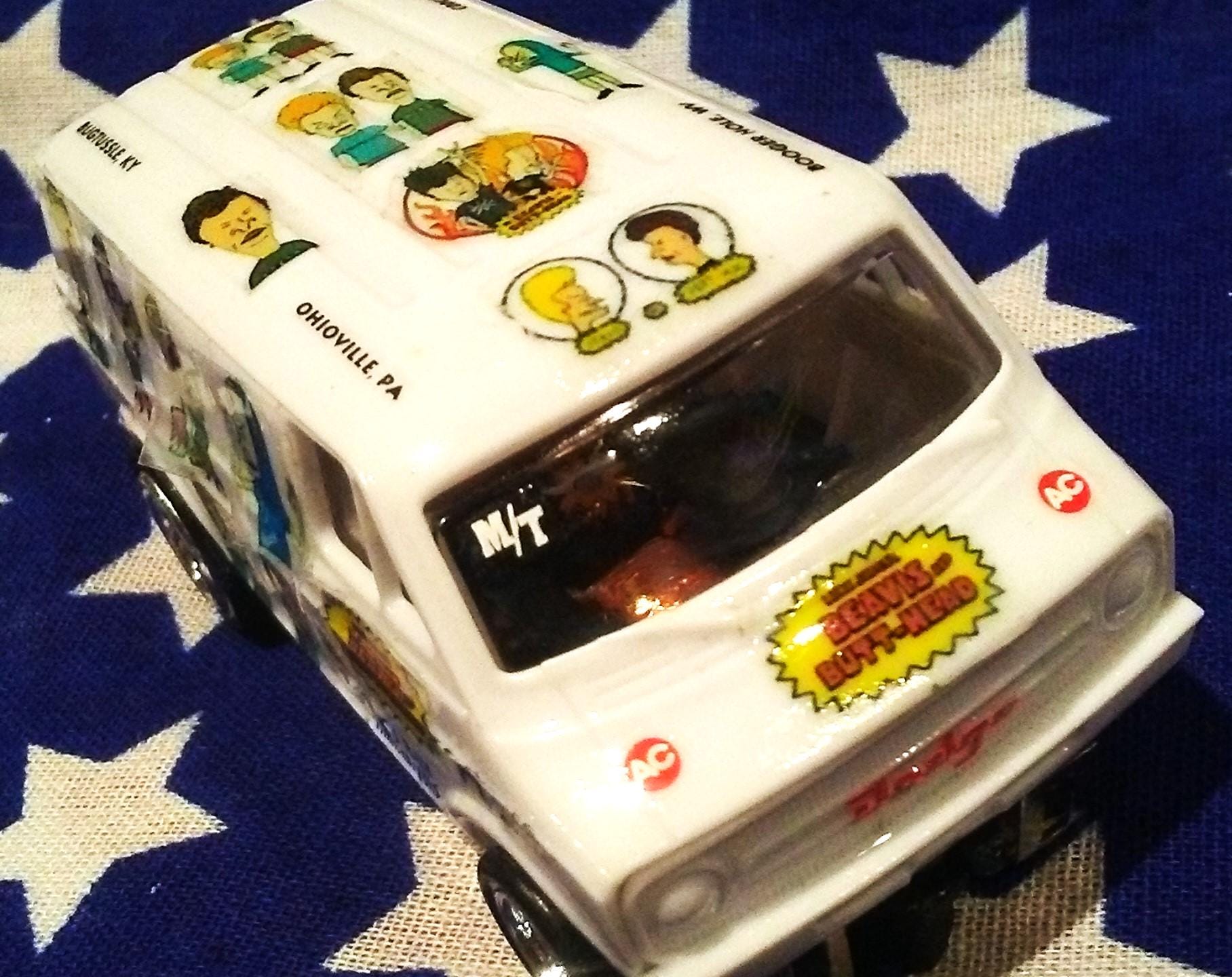 Beavis & Butthead Custom Made Slot Car Dodge Tradesman Van New / Ho ...