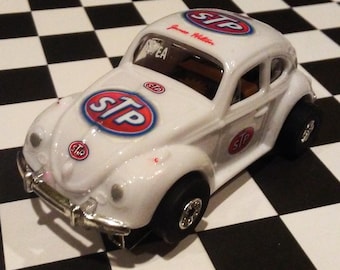 custom slot car   STP  volkswagen bug / beetle    new / auto world / ho scale / tjet
