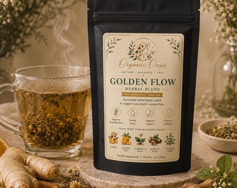Lymphatic Drainage Blend: Burdock Root, Mullein, Ginger & More