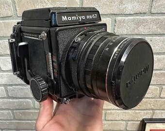Mamiya RB67 Pro S formato medio réflex con lente de 65 mm