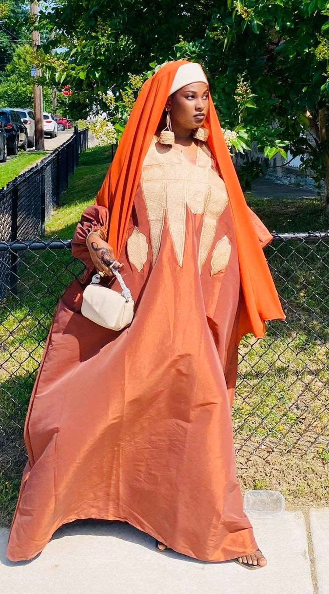 RA Burnt Orange Bou Bou - Etsy