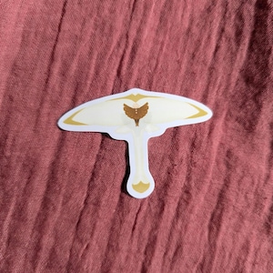Cute 2.5 inch Sky children of the light Manta and Memory semi waterproof vinyl sticker