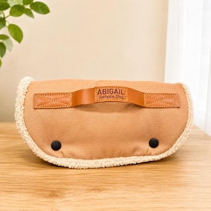 Personalized Travel Dog Mat, Handmade Cotton, Stain & Water Repellent