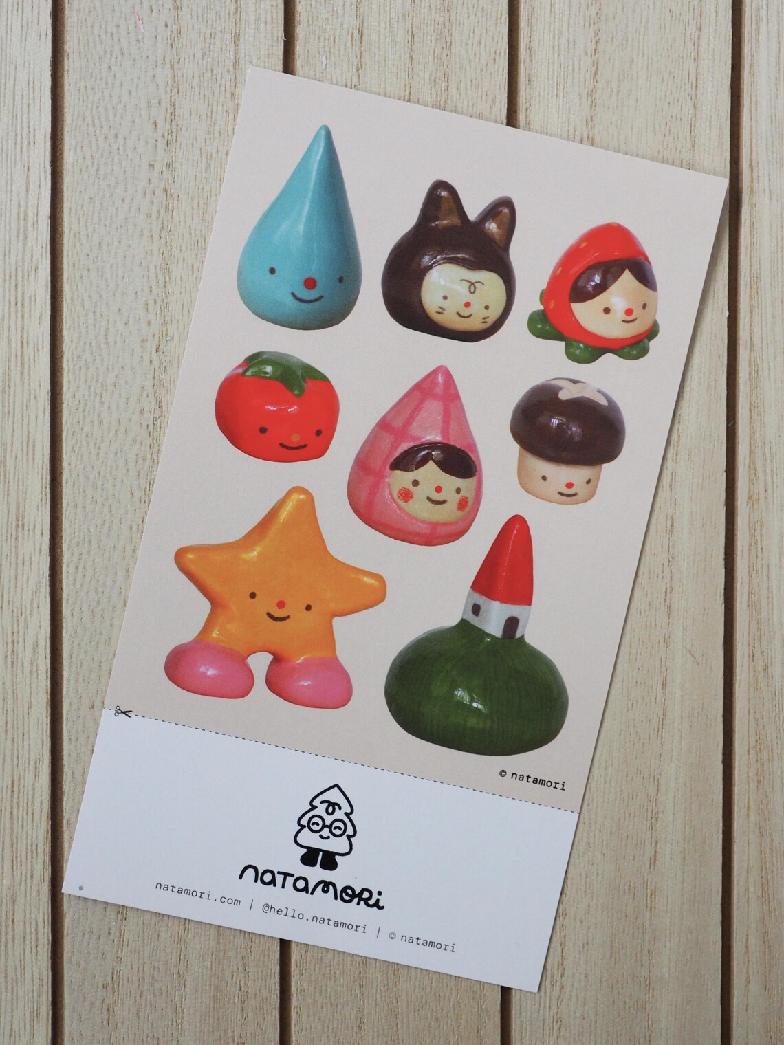 Clay • Sticker Sheet - Etsy