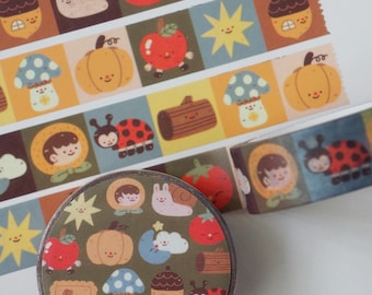 Fall Forest Washi Tape – Planner, Journal, Scrapbook