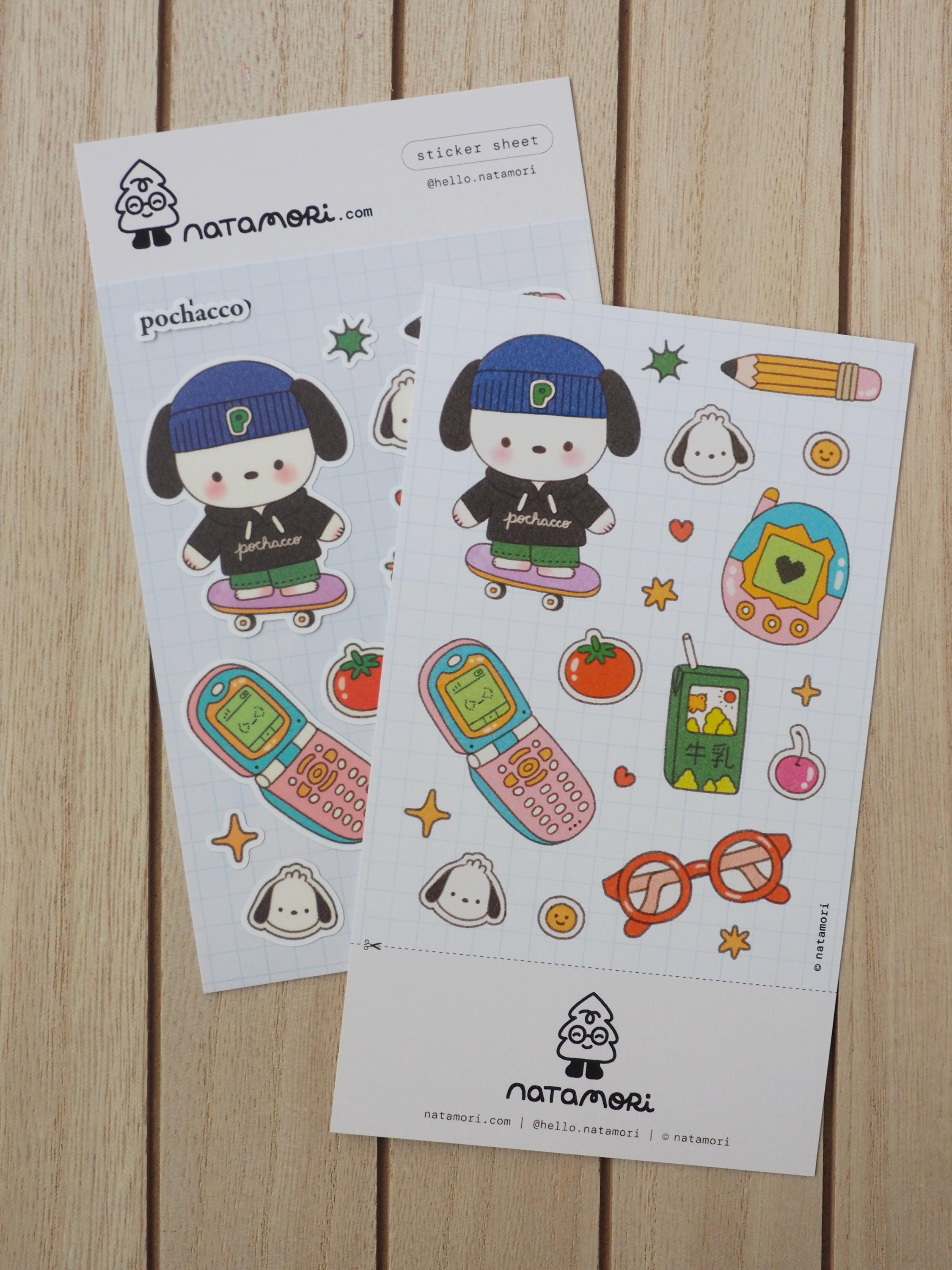 Pochacco • Sticker Sheet - Etsy