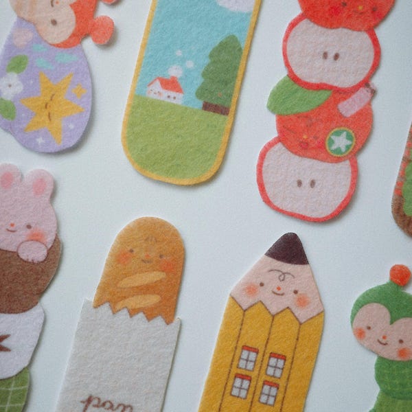Felt Bookmarks