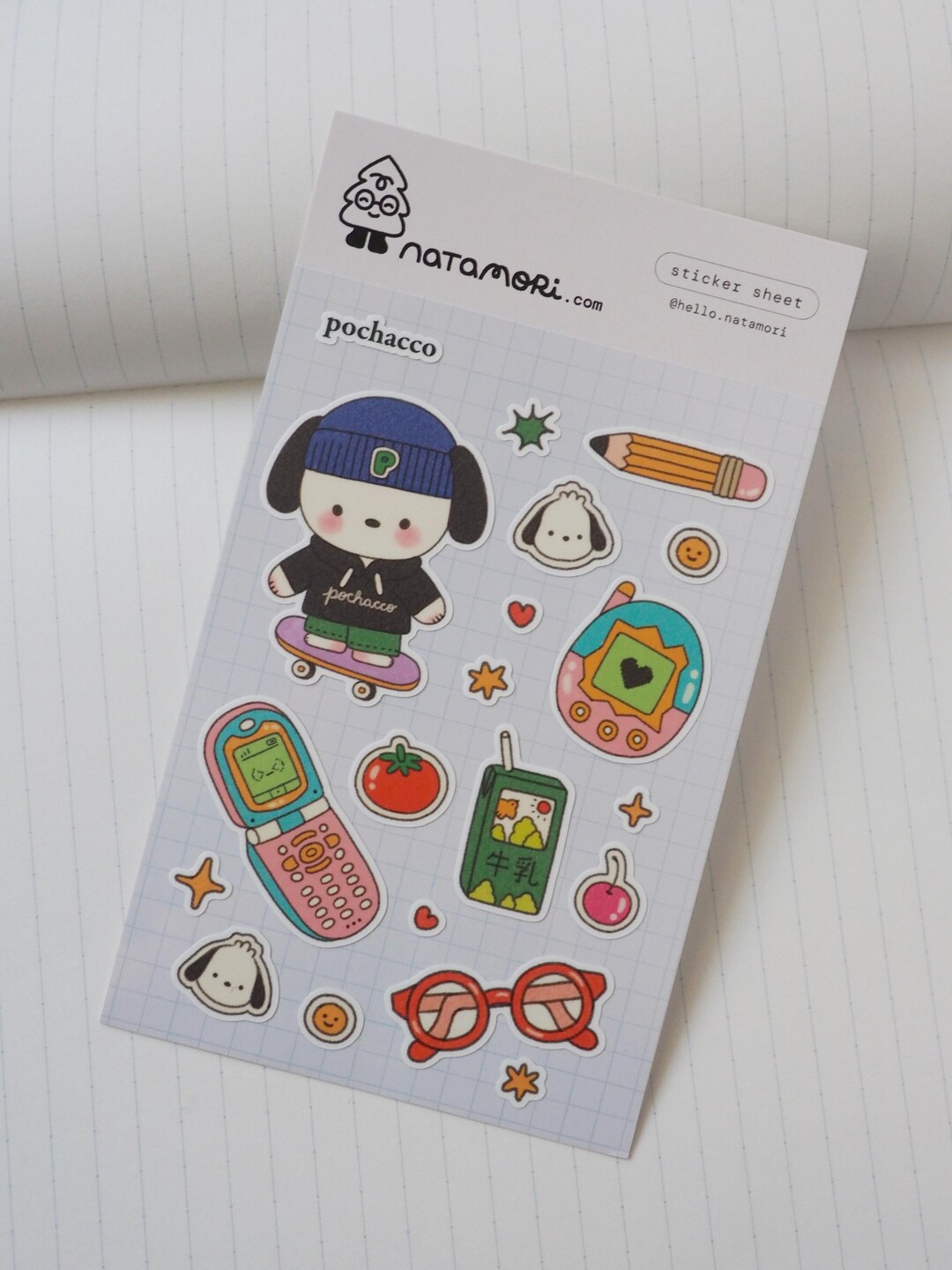 Pochacco • Sticker Sheet - Etsy