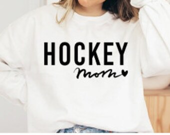 Hockey Mom Digital Download | PNG, SVG | Hockey Download | Digital Download