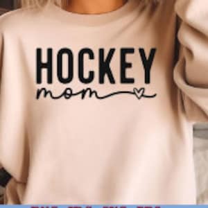 Hockey Mom | Hockey Digital Download | Hockey PNG, SVG| Hockey Download