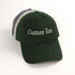 Custom Embroidered Dad Cap Washed Dad Hat Unstructured Gym Cap Bachelor Party Bachelorette Party Gift business Gift