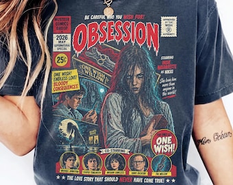 Obsession Movie Comfort Colors Shirt, One Wish Willow Vintage Horror Tee, Nikki and Bear 2026