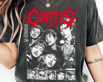 CORTIS Bootleg 90s Vintage T-shirt | K-pop Heavy Metal Concert Tee