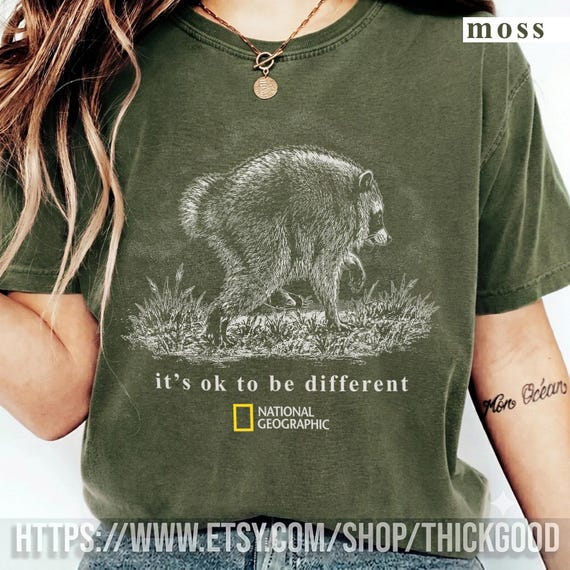 Comfort Colors Jimothy Raccoon Shirt, Famous Seattle Raccoon Tee, Vintage Y2K Graphic T-Shirt, Cute Trash Panda Shirt, Funny Animal Gift