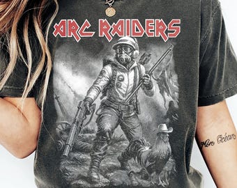 Comfort Colors® ARC RAIDERS Vintage Shirt, Gamer Shirts, Gift For Him, Gift For Her, Unisex T-Shirt