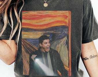 Dean Winchester Comfort Colors Shirt, Funny Supernatural Tee Shirt, Art Meme Vintage , Retro Movie Sweatshirt