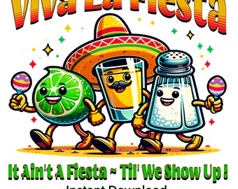 Cinco De Mayo SVG | Mexican Fiesta Cut File (Digital Download)