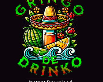 Cinco De Mayo SVG | Mexican Fiesta, Tacos PNG (Digital Download)