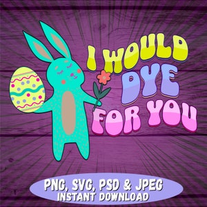 Happy Easter Svg | Cute Easter Bunny Svg | Easter Bunny Png | Easter Gift for Her | Easter Svg Cut Files For Cricut | Hoppy Easter Svg Png
