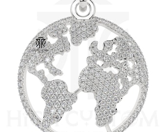 Custom Iced Out Pendant Personalized Face & Animal Hip Hop Moissanite Diamond Pendant Rapper Bling Jewelry for Men