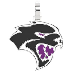 Iced Out Panther Pendant Necklace: Sterling Silver Leopard Charm