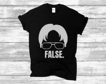 Dwight Schrute False T-shirt | The Office Merch | False t-shirt | Dwight Schrute False t-shirt | Dwight False | False Dwight | shirt
