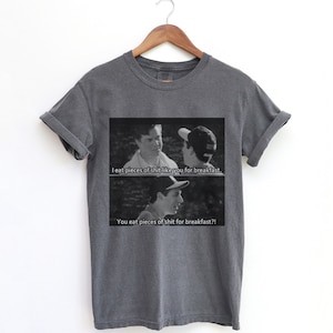 Desayuno pedazos de mierda como tú, Happy Gilmore, Camiseta, Camiseta unisex, Vintage