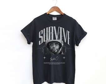 Survive, Tropic Thunder T-shirt,  Unisex T-shirt, Vintage, Bootleg T-shirt
