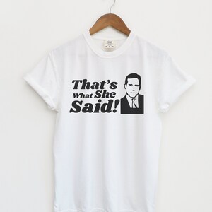 That&#39;s what she said,  T-shirt,  Unisex T-shirt, Vintage