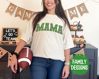 Football First Birthday Party Shirts, Family Matching Football Shirts, Football Mama, Football Dada, Football Theme Part