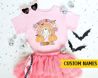 Halloween Birthday Shirt, Birthday Ghoul Shirt, Halloween Birthday Girl Shirt, Kids Halloween Birthday Party, Halloween Birthday Girl Outfit
