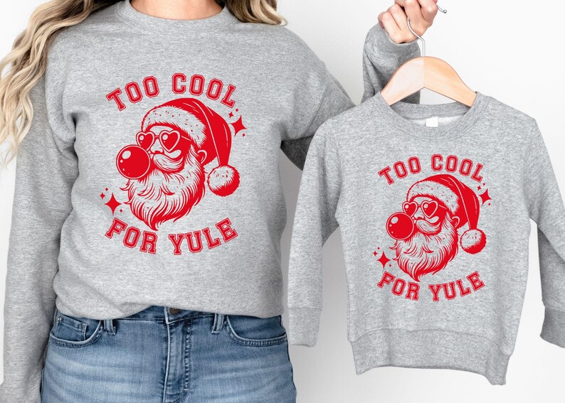 Bubblegum Santa Crewneck