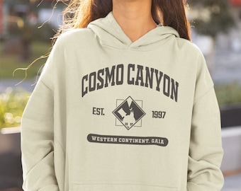 Final Fantasy 7 Cosmo Canyon Unisex Hoodie, College Style, Final Fantasy VII, FFVII, FF7, Trendy Gaming Gift, Gaming, Cozy Gamer
